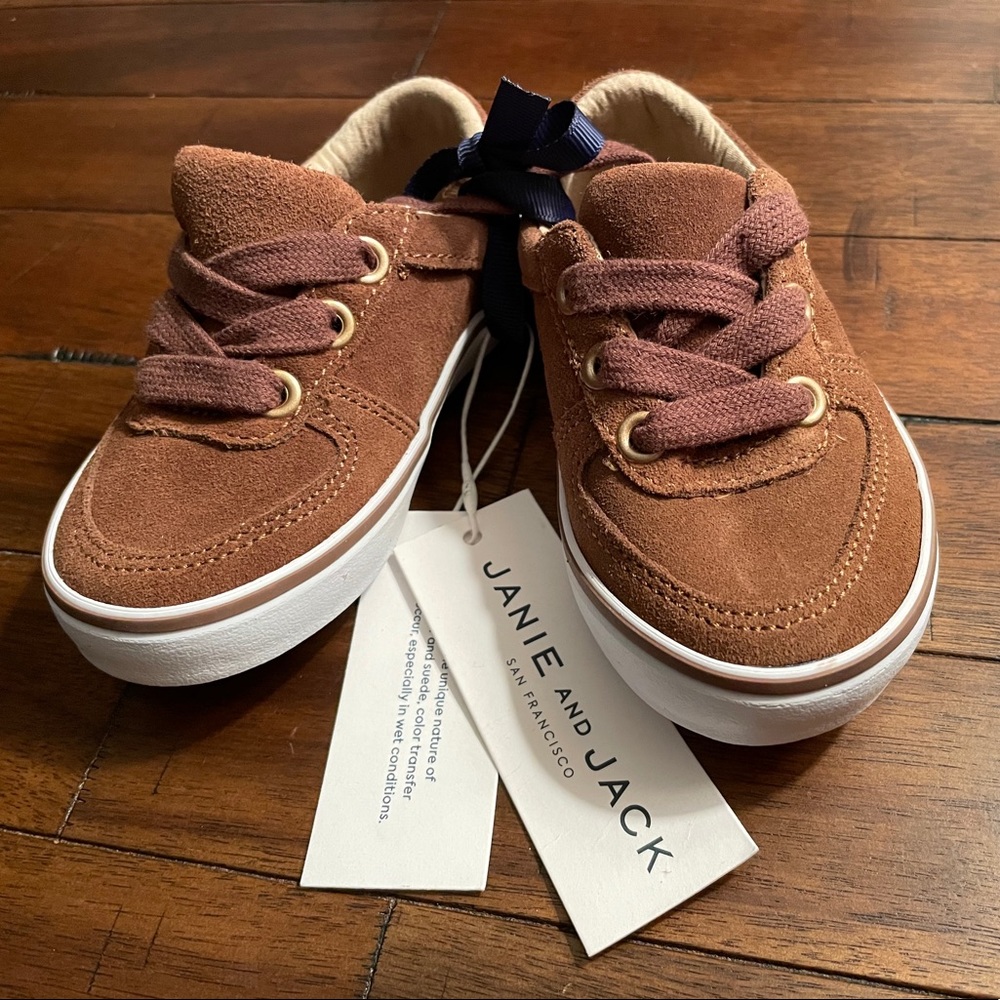 NWT Janie and Jack Suede Shoes